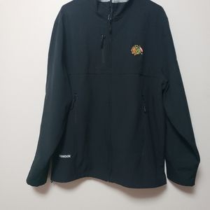 Chicago Blackhawks Reebok Black Jacket M